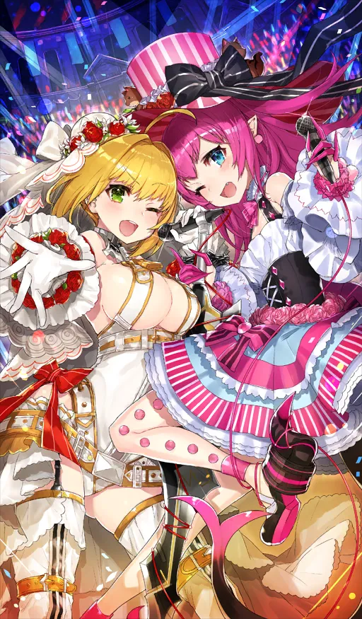 Nero Claudius (Fate), Elizabeth Bathory (Fate) by Mika Pikazo