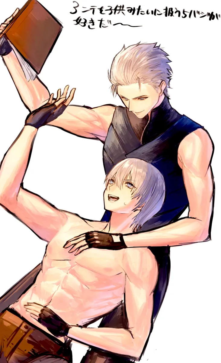 Dante (Devil May Cry), Vergil (Devil May Cry) by Sawayakadori