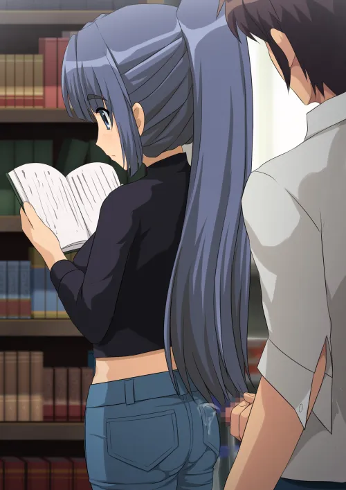 Kyon, Asakura Ryoko by Umarutsufuri