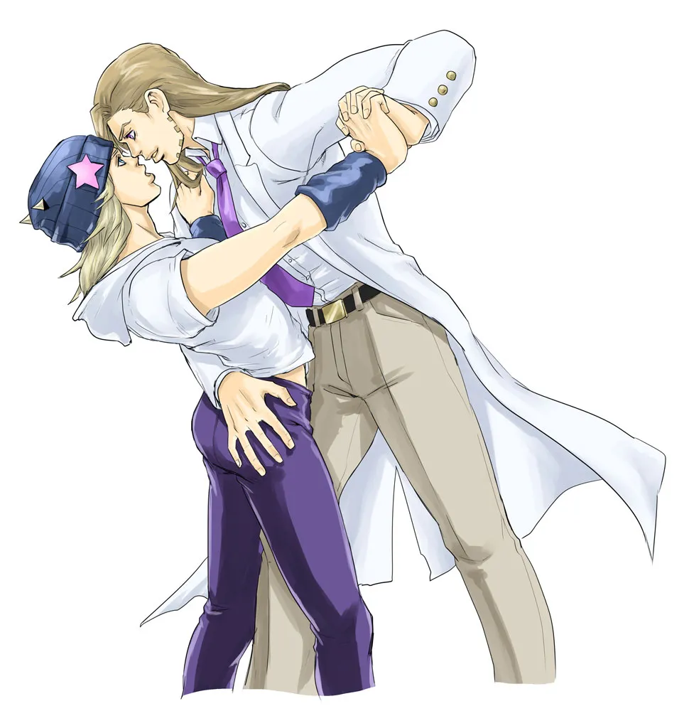 Johnny Joestar, Gyro Zeppeli by Ryugue