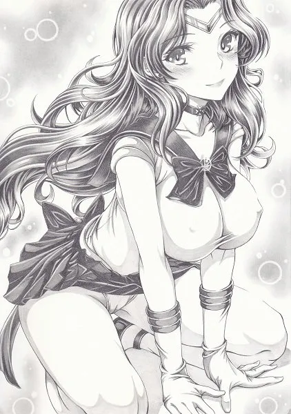 Kaiou Michiru, Sailor Neptune by Mikuro