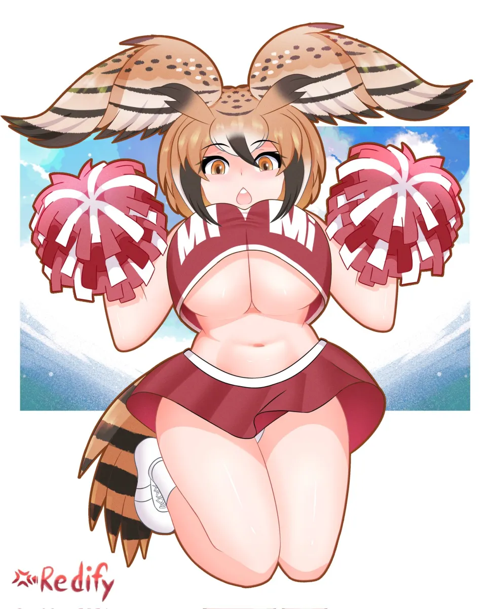 Eurasian Eagle Owl (Kemono Friends) by Iredify