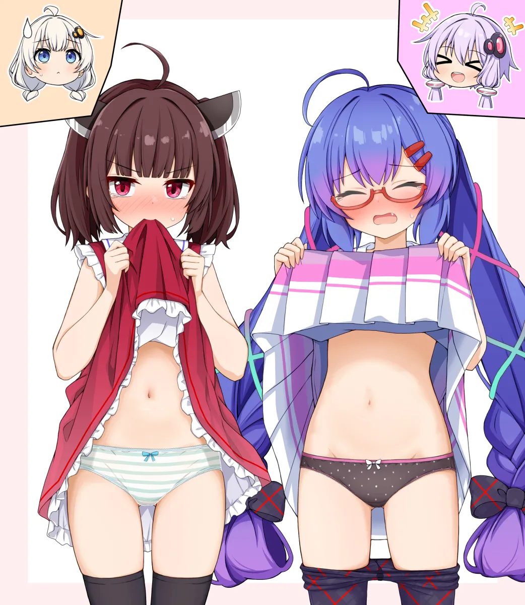 Yuzuki Yukari, Kizuna Akari by Mac 4229