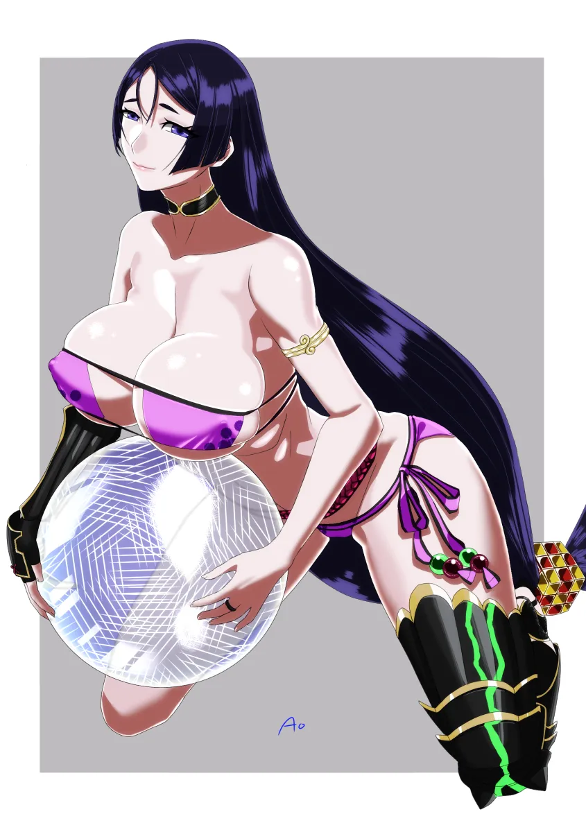 Minamoto No Raikou (Fate), Minamoto No Raikou (Swimsuit Lancer) (Fate) by Annimeone7