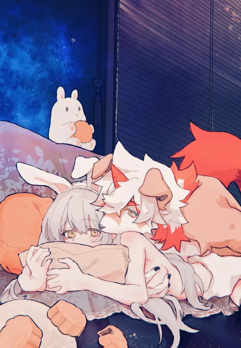 Doctor (Arknights), Hung (Arknights) by Furry Breeder Axia