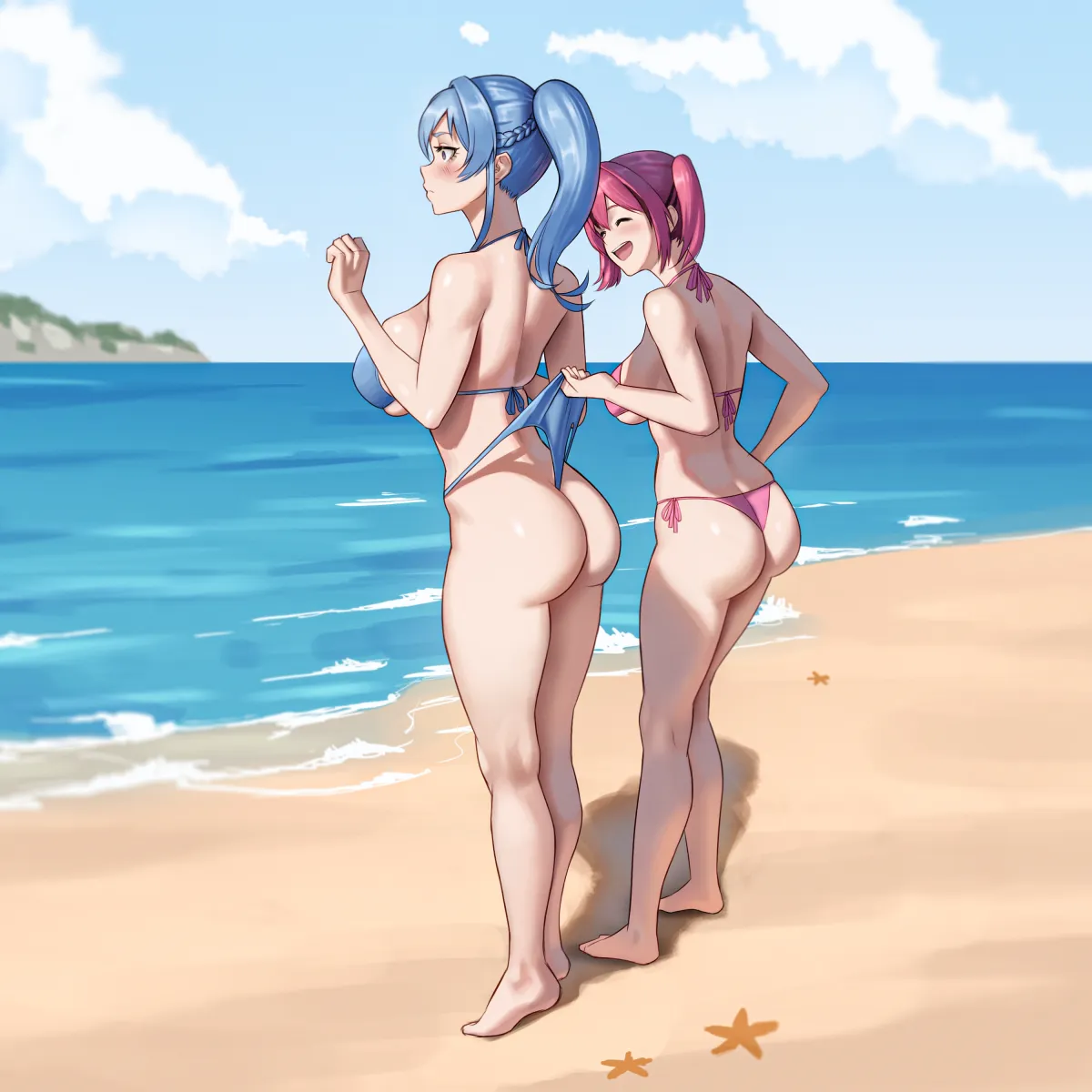 Helm (Nikke), Helm (Aqua Marine) (Nikke) by Shikikan-W