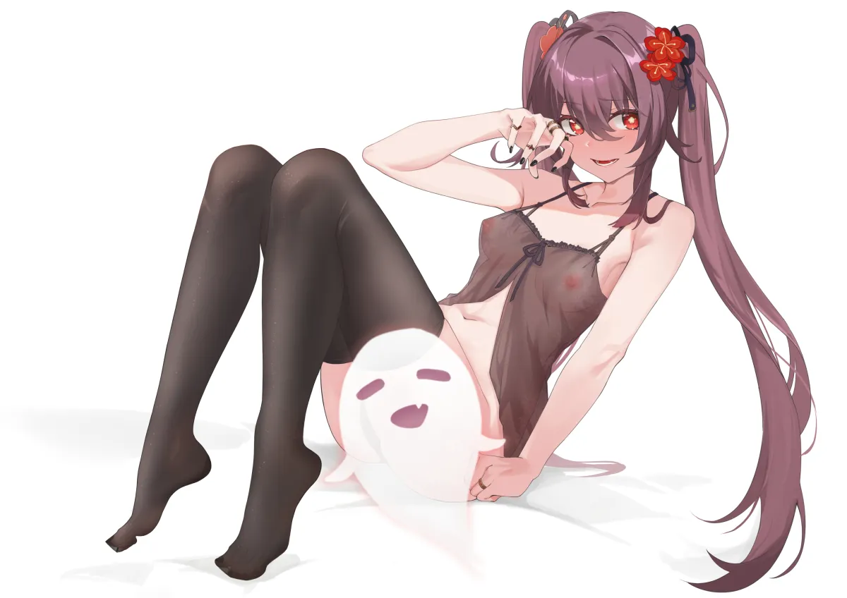 Hu Tao (Genshin Impact), Boo Tao (Genshin Impact) by Yizi (Yizi Official)
