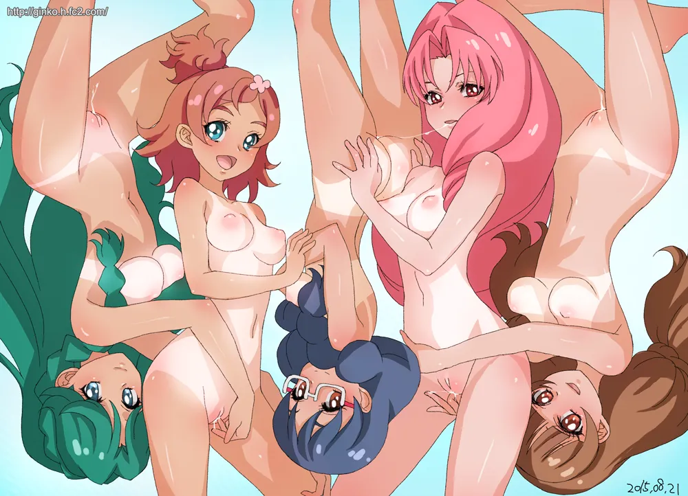 Amanogawa Kirara, Haruno Haruka by Ginko (Silver Fox)