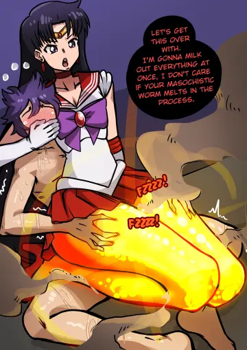 Hand Over Another's Mouth