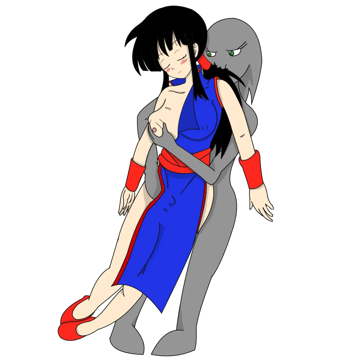 Chi-Chi (Dragon Ball) by Itsamesanic