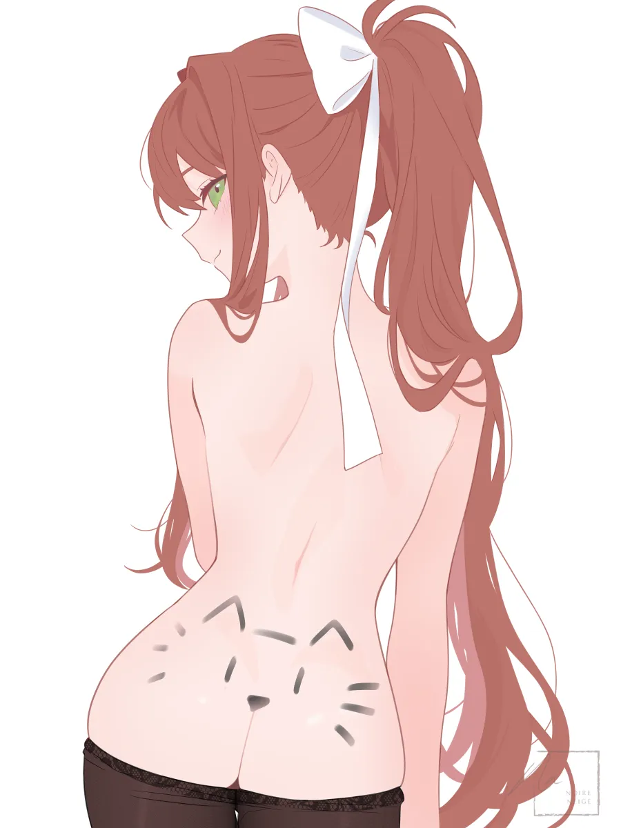 Monika (Doki Doki Literature Club) by Noire Neige