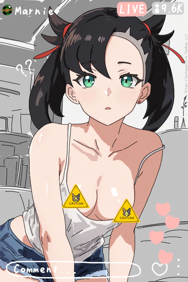 Marnie (Pokemon), Morpeko by Guchapin