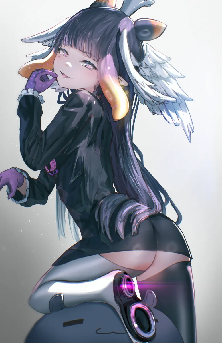 Ninomae Ina'nis, Takodachi (Ninomae Ina'nis) by Advarcher