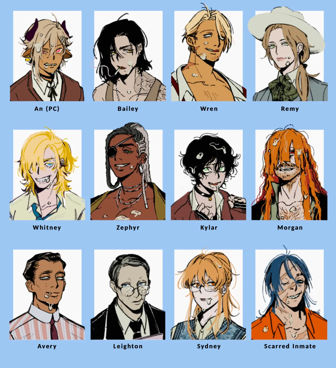 Player Character (Degrees Of Lewdity), Kylar (Degrees Of Lewdity) by Amon (Confirmedfrog)