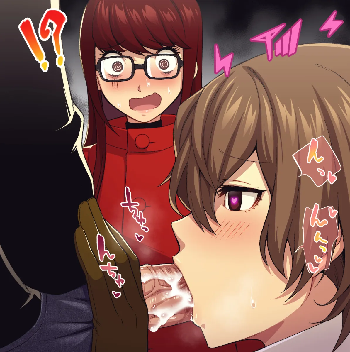 Amamiya Ren, Akechi Goro by Teba Motoko