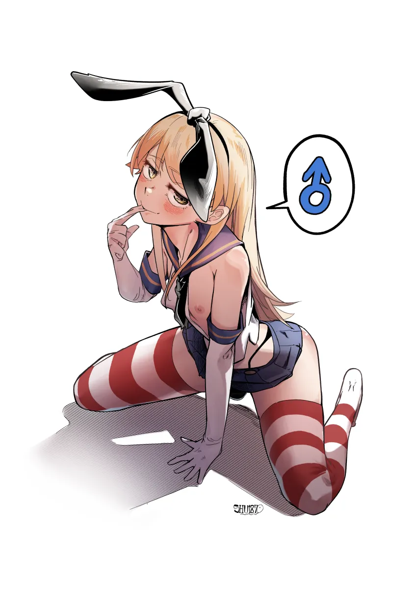 Shimakaze (Kancolle), Shimakaze-Kun by Shu187
