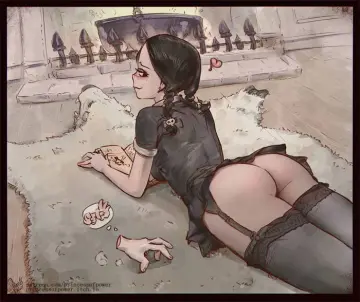 Wednesday Addams rule 34