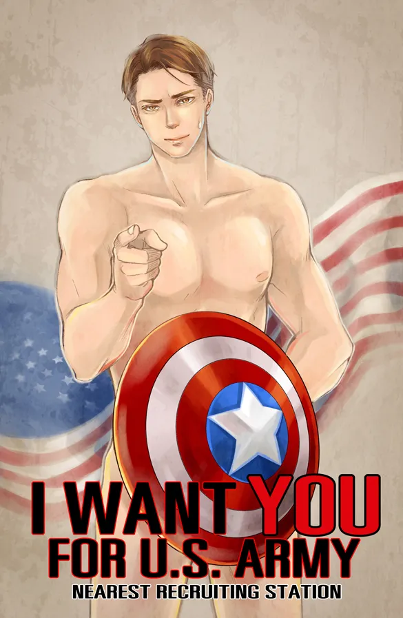 Steve Rogers, Captain America by Se-Lene