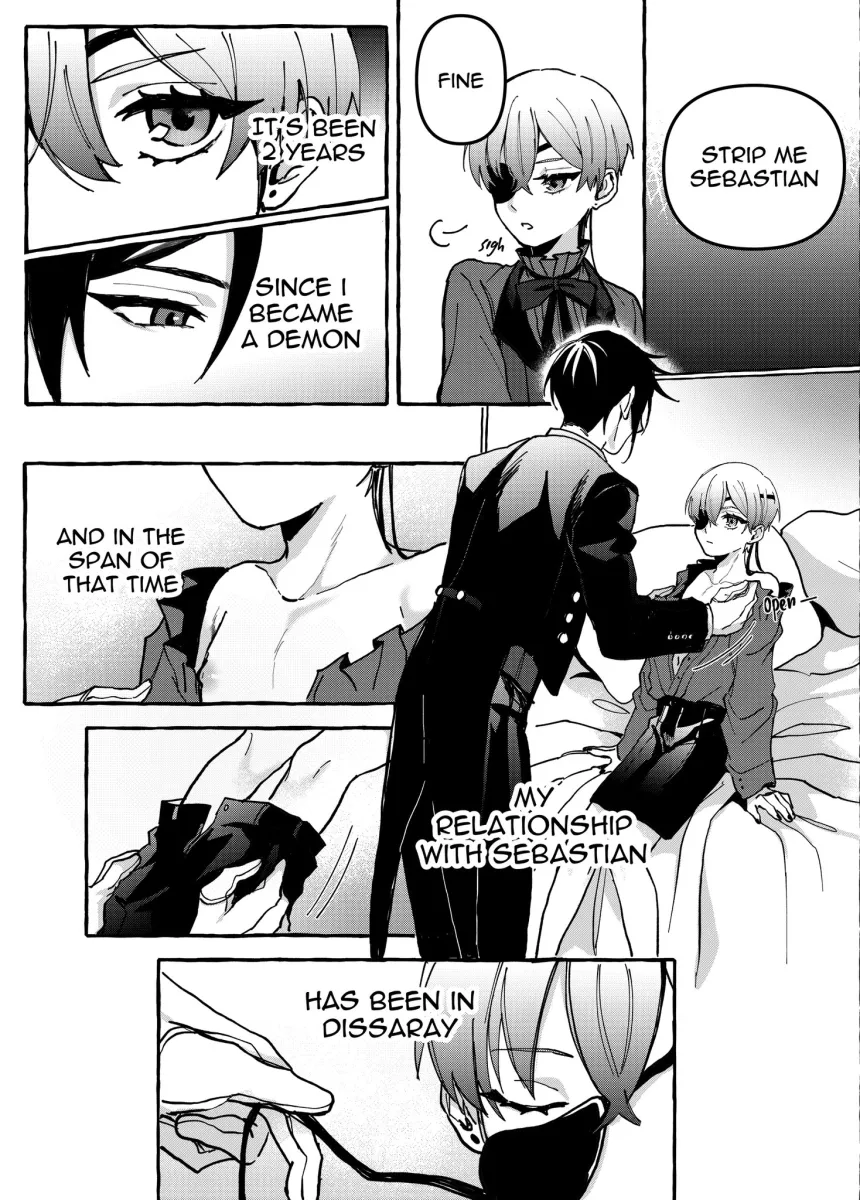 Ciel Phantomhive, Sebastian Michaelis by Kurosh00Kie