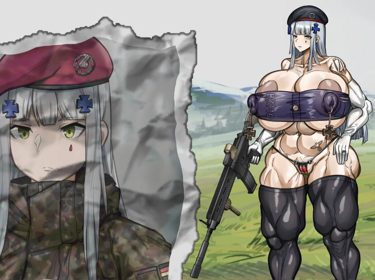 Hk416 (Girls' Frontline) by Slavsegger
