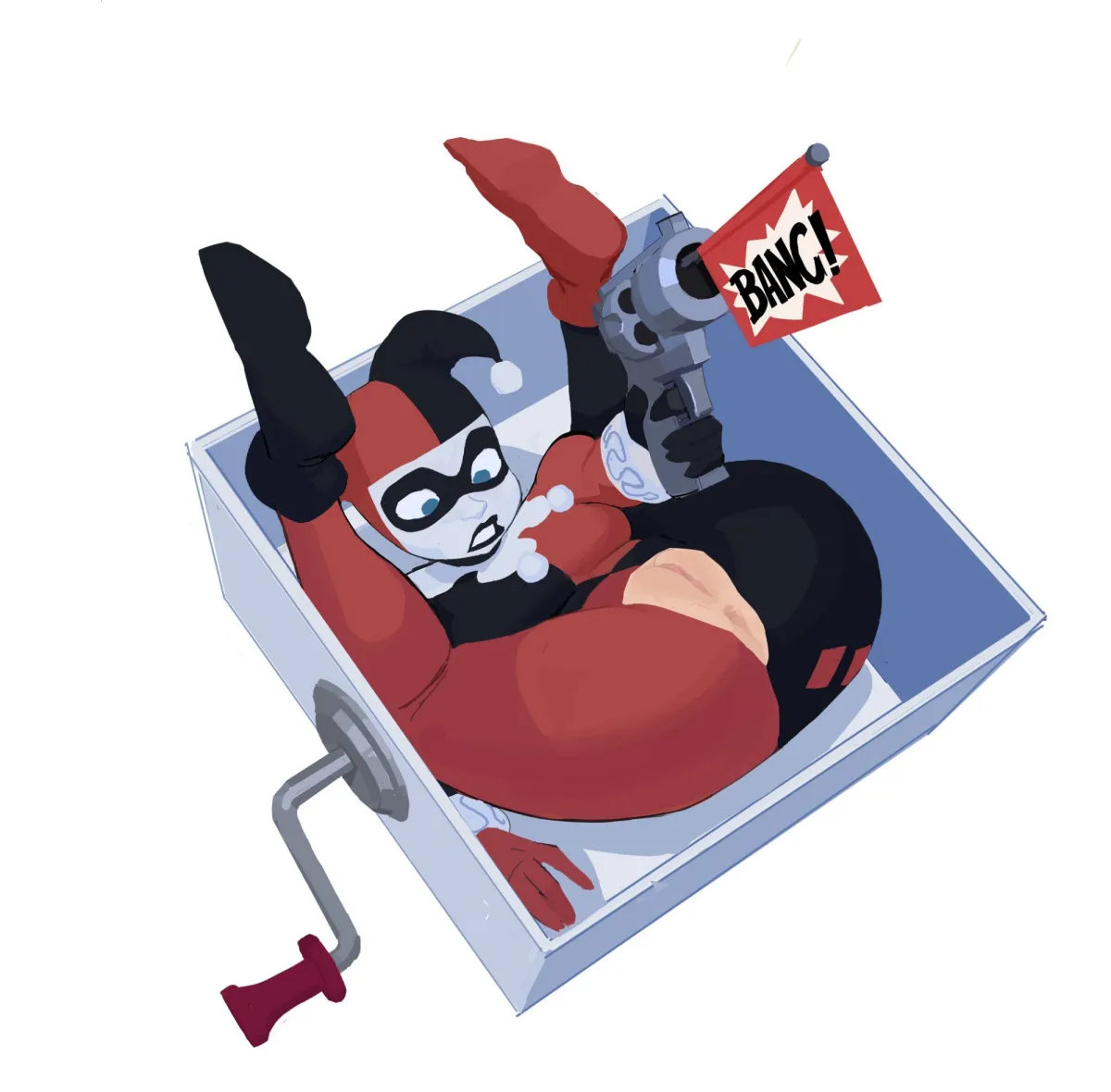 Harley Quinn, Harley Quinn (Classic) by Amugea