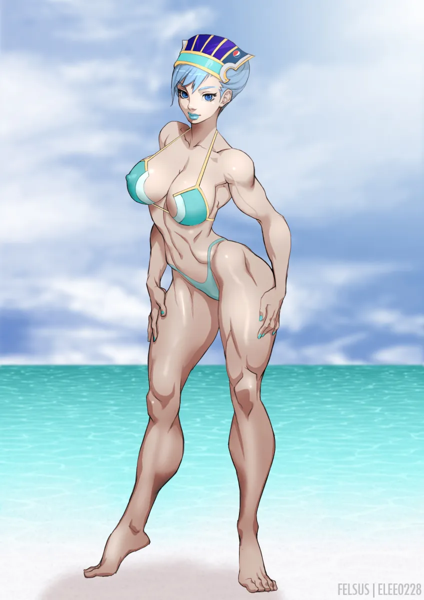 Karina Lyle, Blue Rose (Tiger & Bunny) by Henry Partum