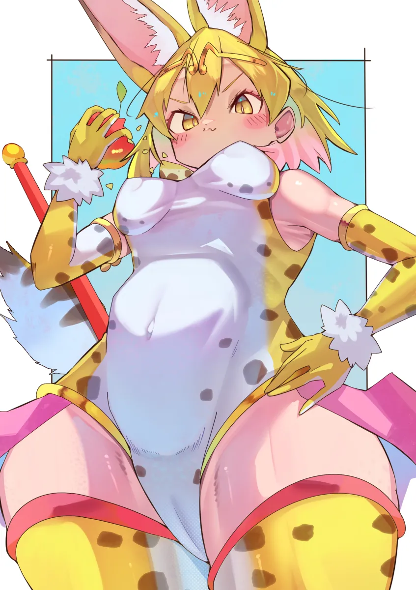 Serval (Kemono Friends) by Osnmykk
