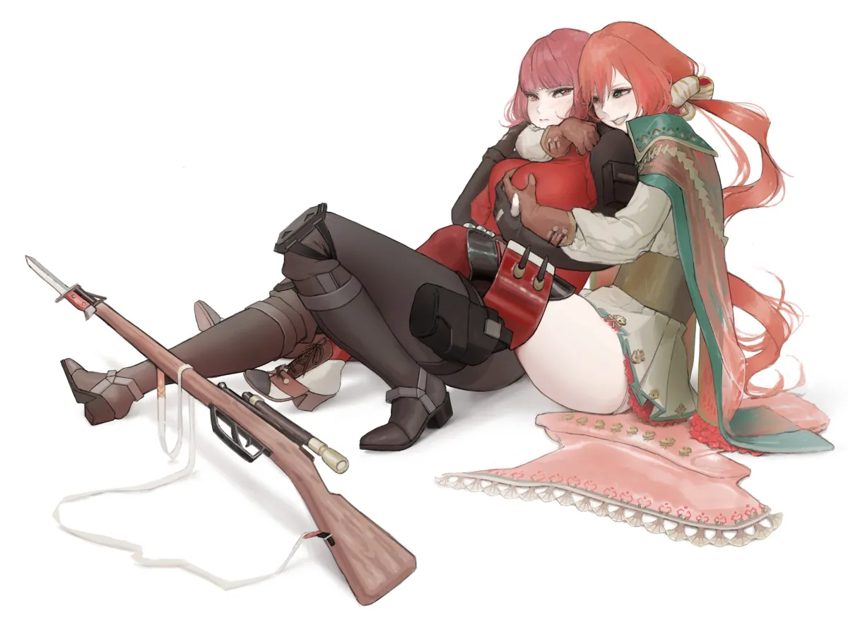 Female Commander (Girls' Frontline), Carcano M1891 (Girls' Frontline) by J5Tko