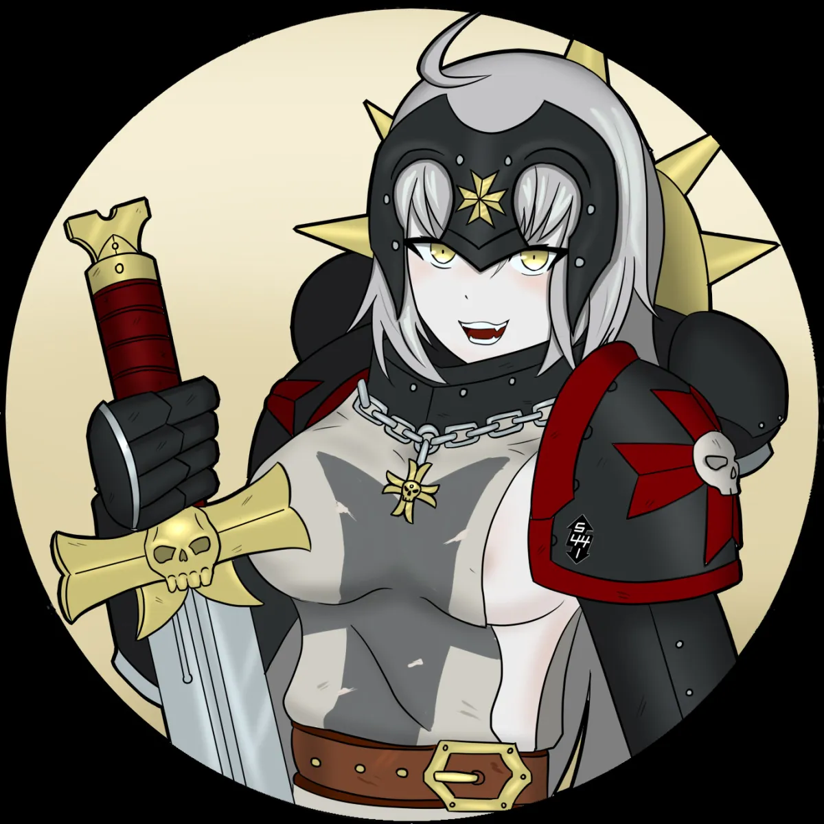 Jeanne D'arc Alter (Fate), Adeptus Astartes by A544113