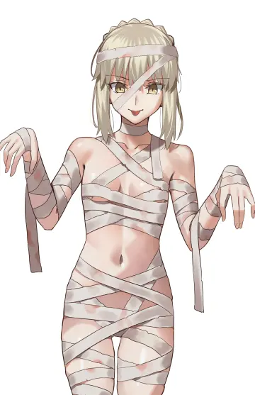 Bandaged Leg