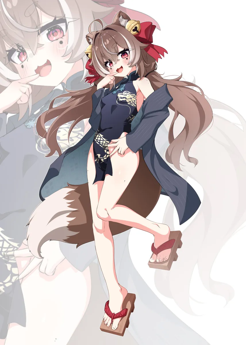 Kisaki (Blue Archive), Mocha-Tan (Character) by Rei Hinasuki