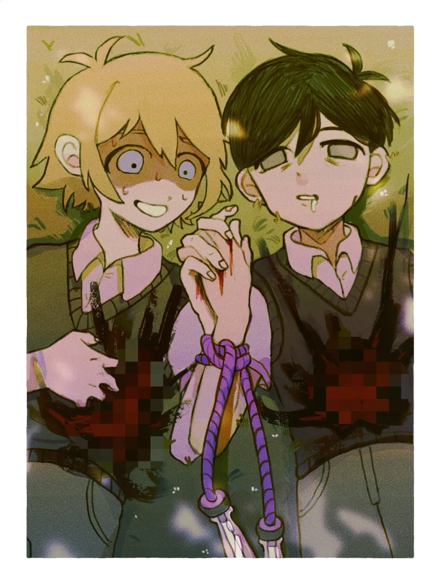Sunny (Omori), Basil (Omori) by Milkymilkyshark
