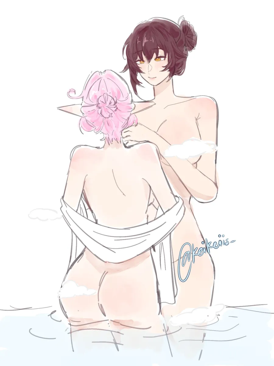 Elysia (Honkai Impact), Eden (Honkai Impact) by Keikeiis
