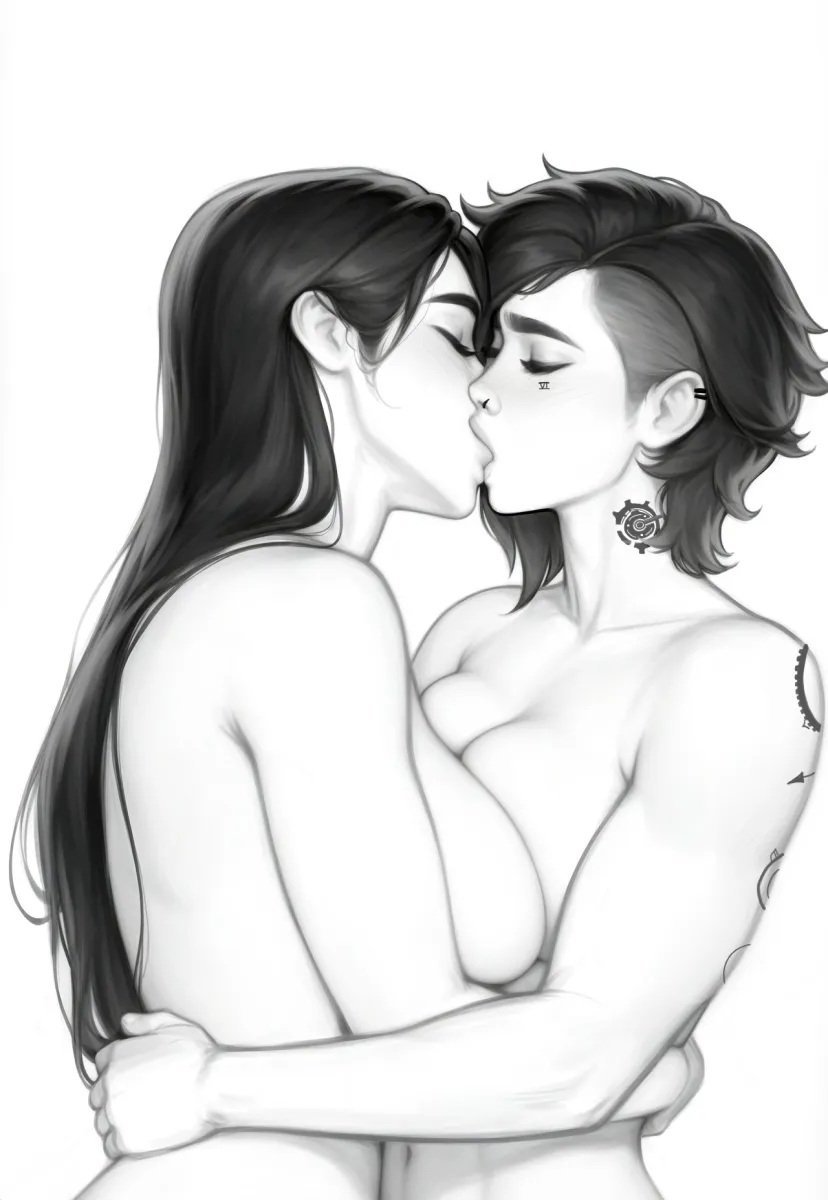 Vi (League), Caitlyn (League) by Ocean (Oveanman)