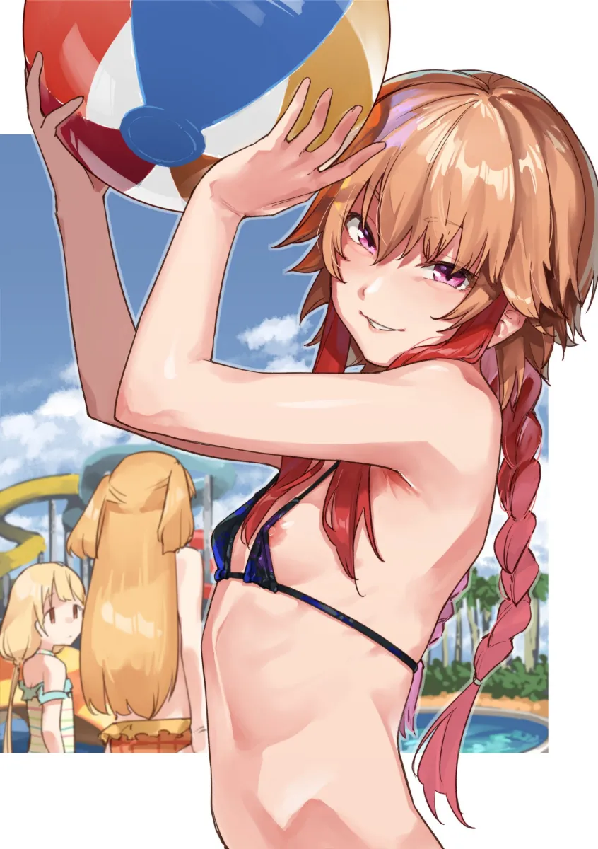 Futaba Anzu, Jougasaki Rika by Muchi Maro