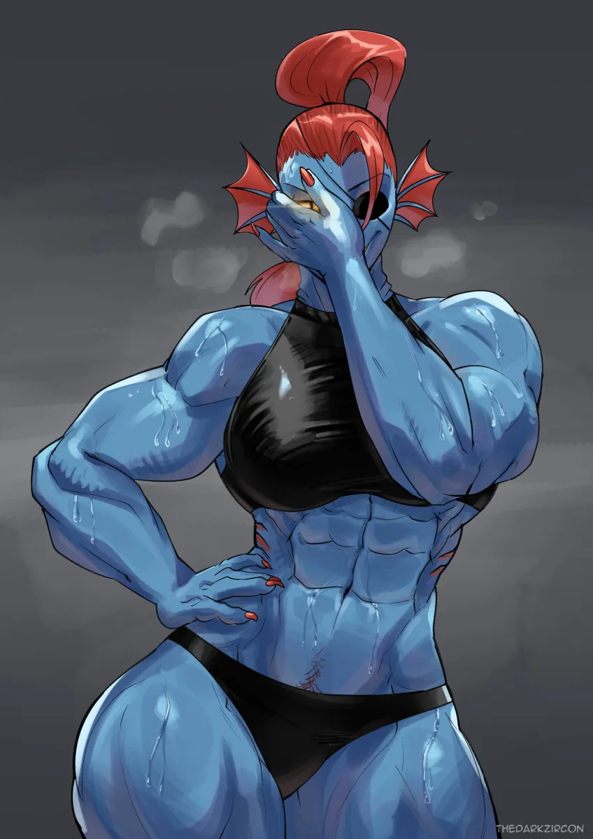 Undyne by Thedarkzircon
