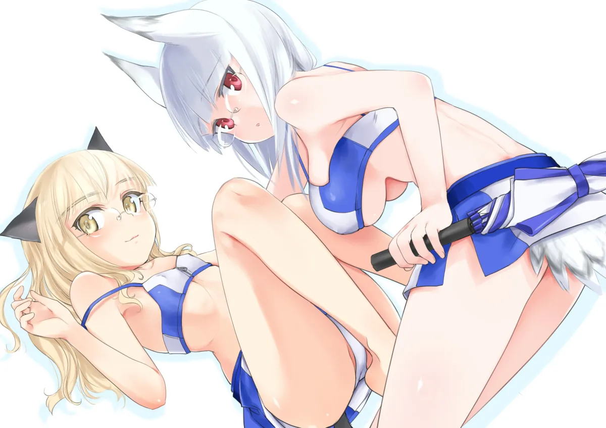 Perrine H. Clostermann, Heidimarie W. Schnaufer by Aohashi Ame