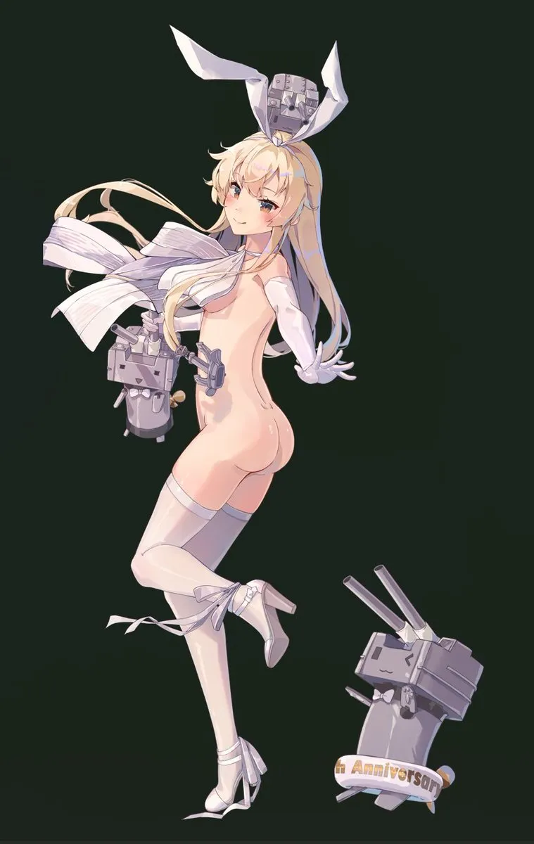 Shimakaze (Kancolle), Rensouhou-Chan by Himeyamato