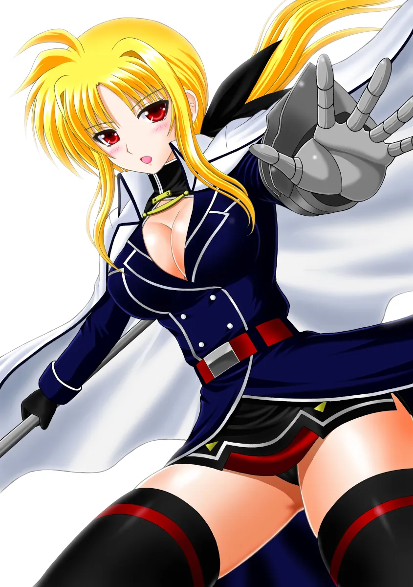 Fate Testarossa, Bardiche (Nanoha) by Kirishima Goro (55541)