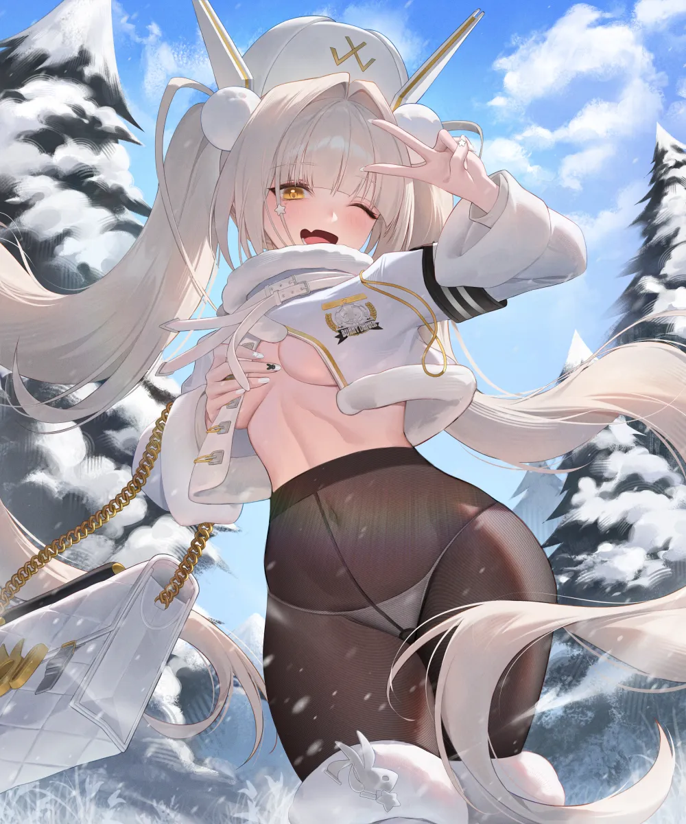 Blanc (Nikke), Blanc (Fortune Express) (Nikke) by Toramin (Tora Min )