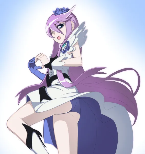 Tsukikage Yuri, Cure Moonlight by Nanashino