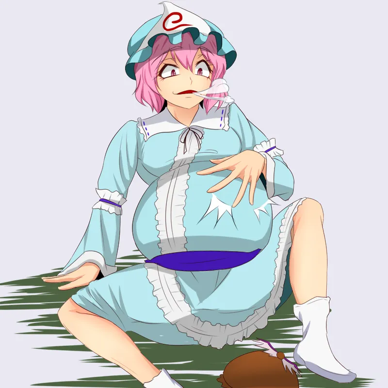 Saigyouji Yuyuko, Mystia Lorelei by Hidaruma