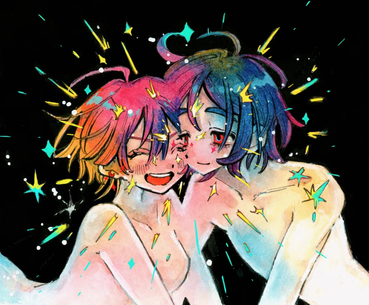 Amate Yuzuriha, Shuji Ito by Inu Pajamas