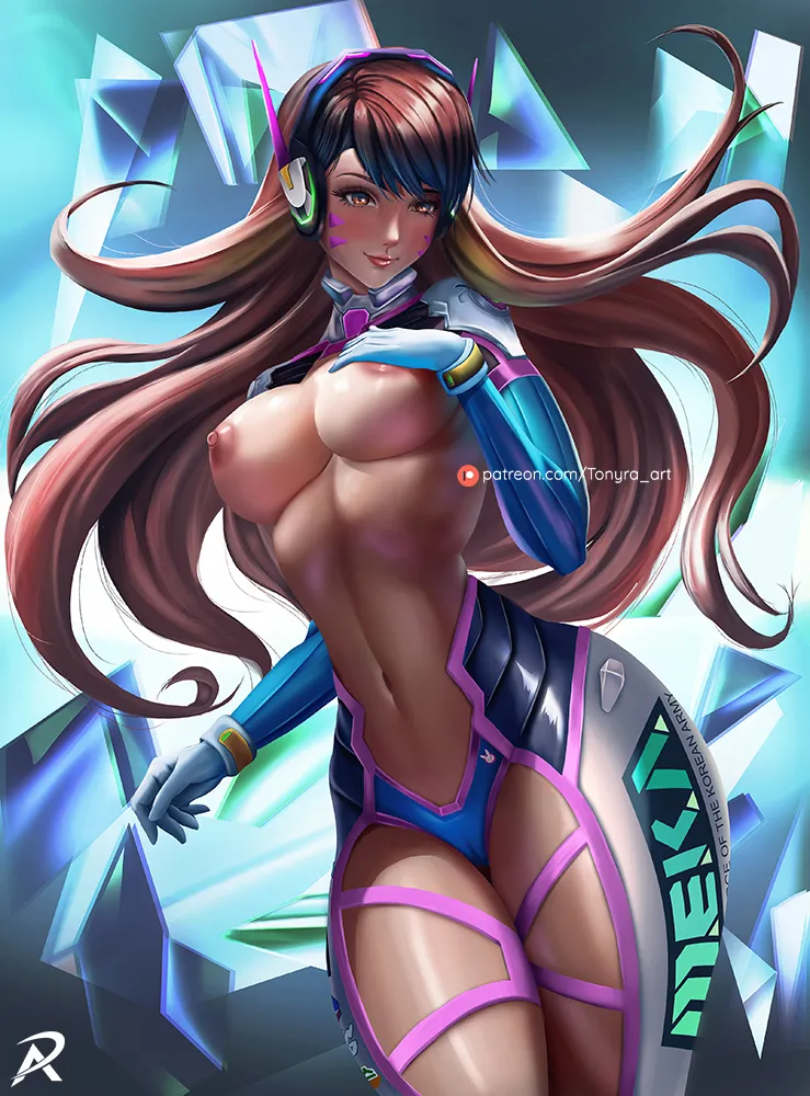 D.va (Overwatch) by Tonyra