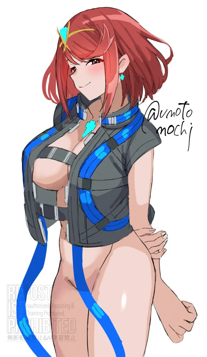Pyra (Xenoblade), Rex (Xenoblade) by Umotomochi