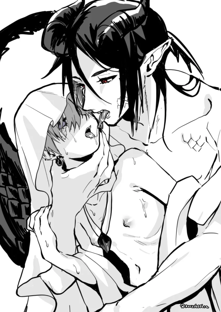 Ciel Phantomhive, Sebastian Michaelis by Kurosh00Kie