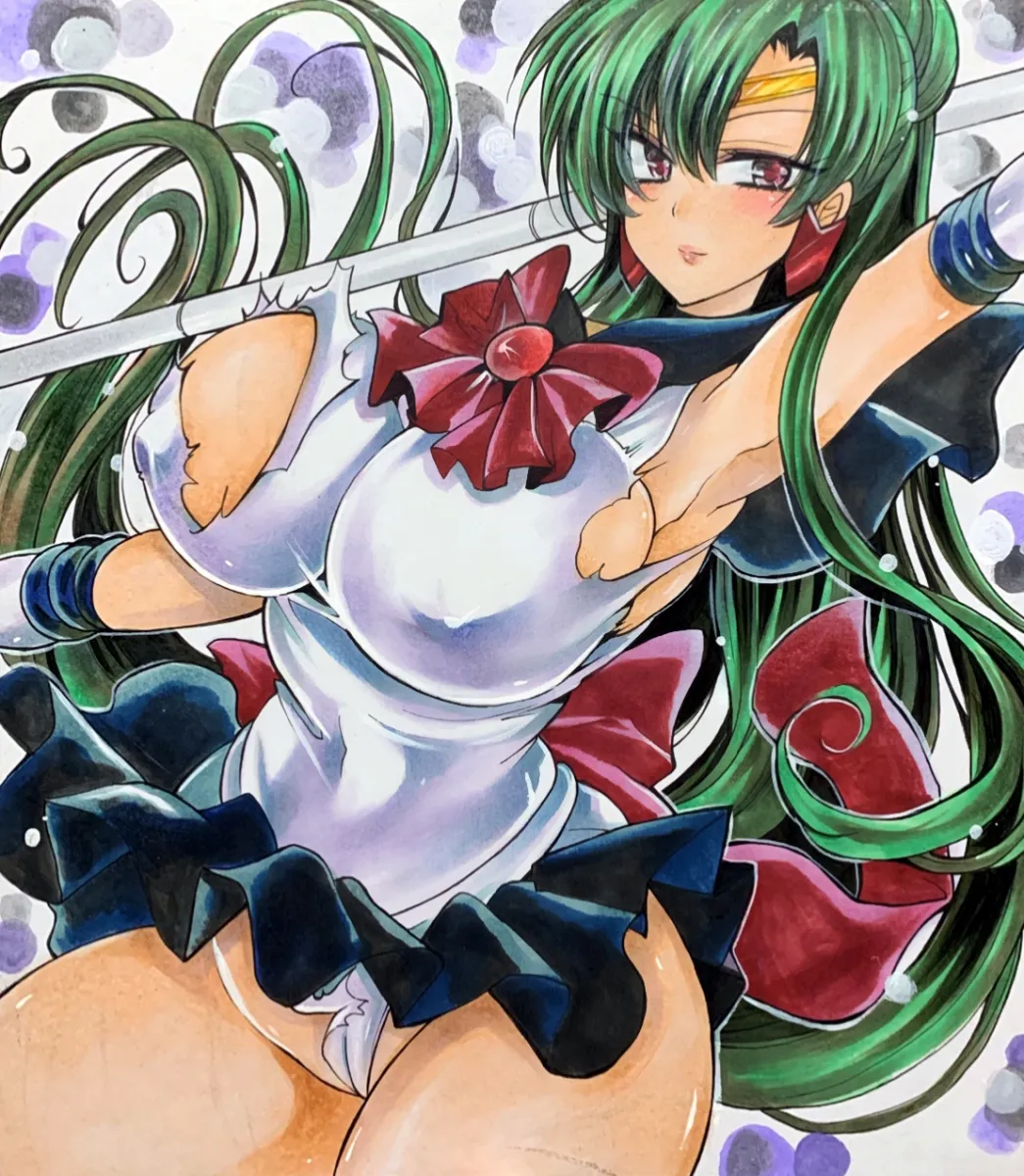 Meiou Setsuna, Sailor Pluto by Twobee