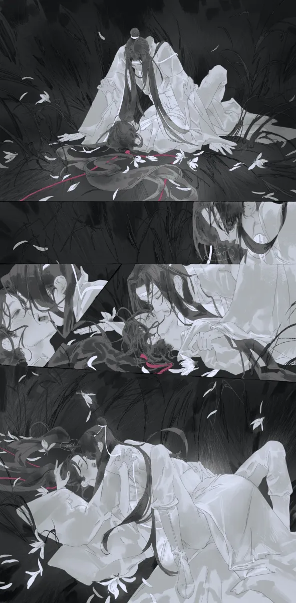 Wei Wuxian, Lan Wangji by Glassbearer