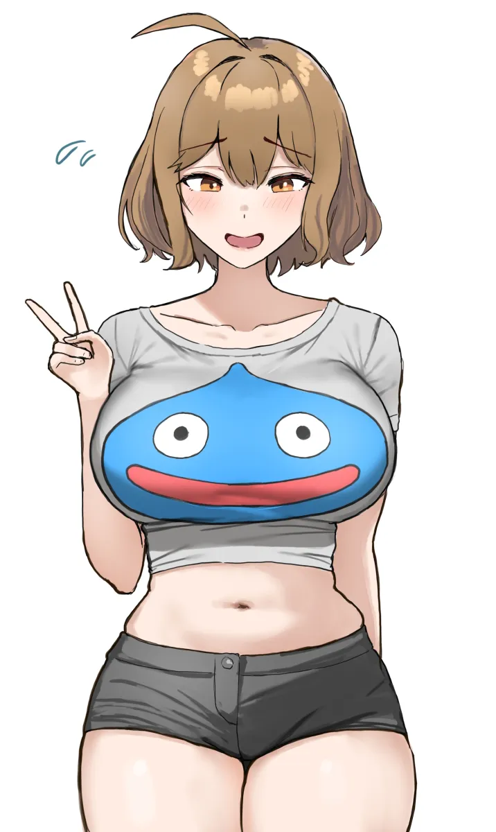 Anis (Nikke), Slime (Dragon Quest) by Gochu (G0Chuu)