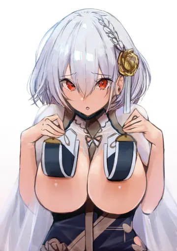 Ribbon Between Breasts